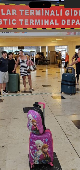 Детский чемодан с рюкзаком