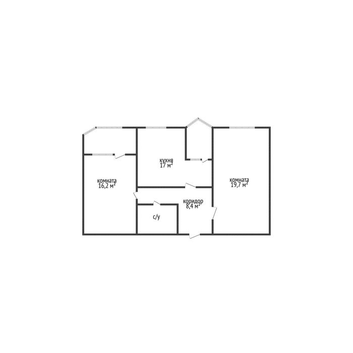 Продажа 2-комнатной квартиры