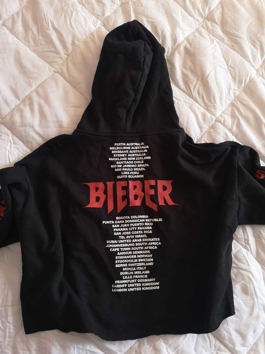 Блуза на Justin Bieber