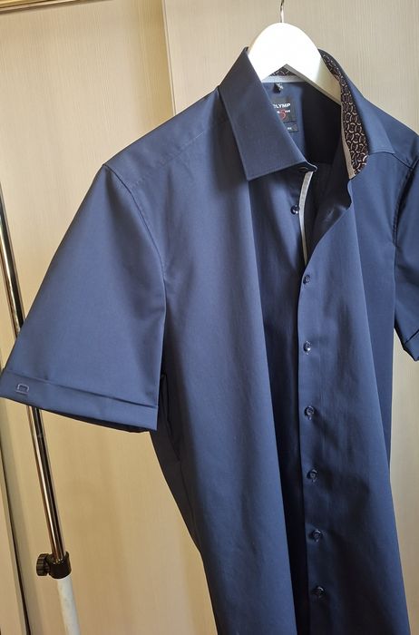 Солидная рубашка Olymp Level5 (body fit)