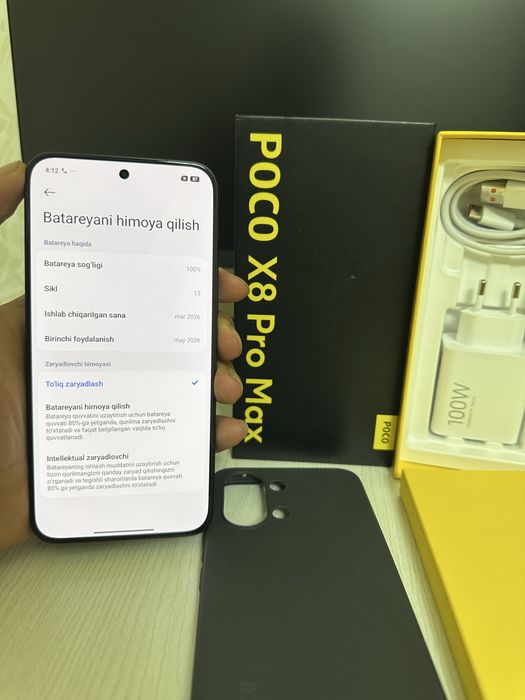 Poco x8 pro max 12/256gb