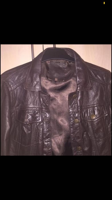 Geaca piele Stradivarius, marimea L,