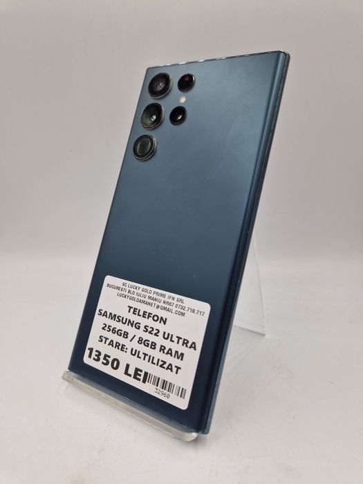 Samsung S22 Ultra 256GB / 8GB RAM Garanție #32960