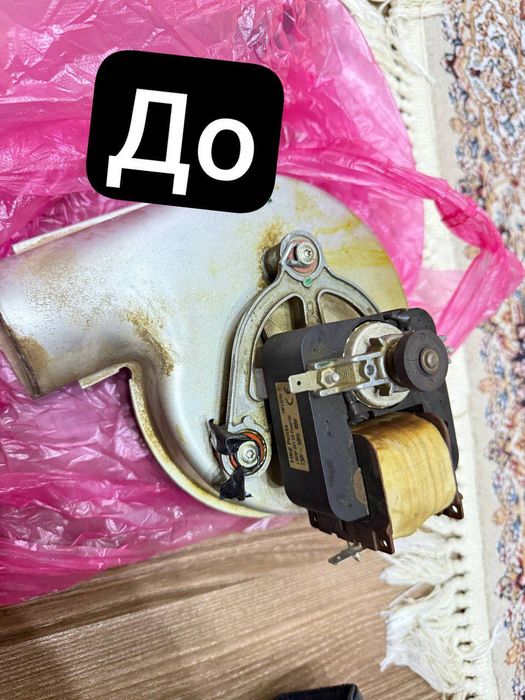 Ремонт вентелятора от 2х контурных котлов любой марки