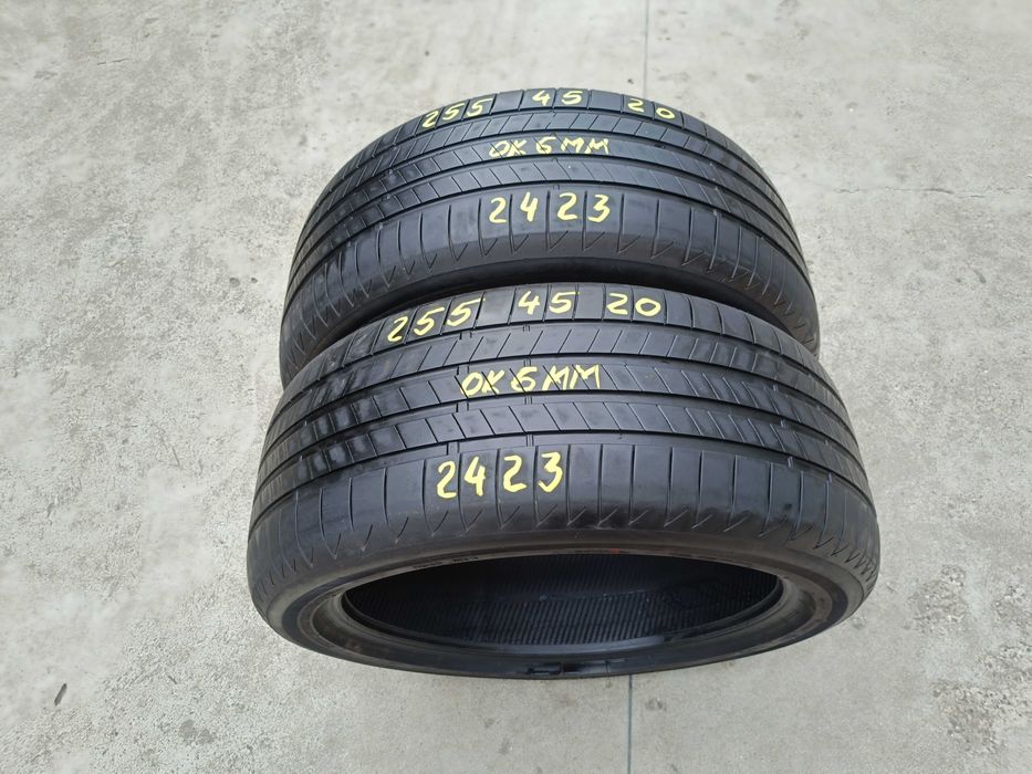 Doua anvelope vara 255 45 20 bridgestone turanza eco 6 mm dot 2423