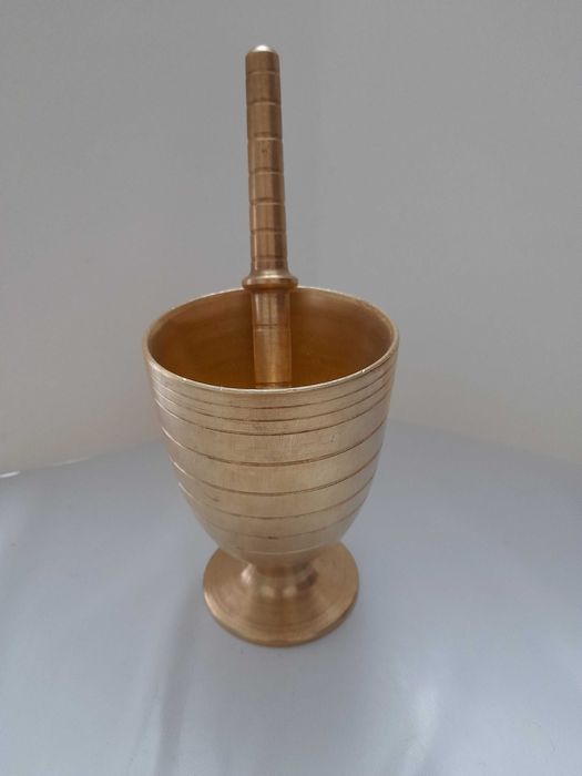 Масивен бронзов Хаван със чукало