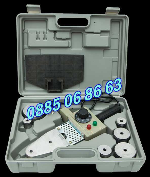 Лепачка за ППР тръби с 3 глави или 6 глави, поялник за полипропилен