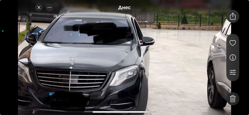 Оригинални Брони и решетка за мерцедес s class w222