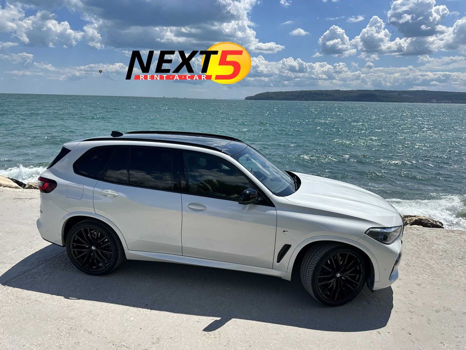 BMW X5 VIP-трансфери летище Варна. Rent a Car with NEXT5 -Fast & Easy!