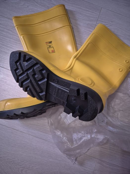 Cizme noi de protectie Eurofort S5, Galbene