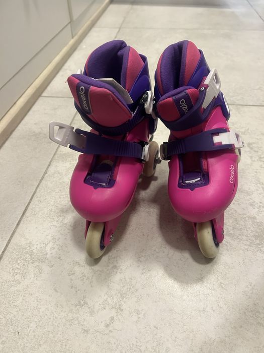 Ролери за момиче  34-36 и 26-28 Oxelo