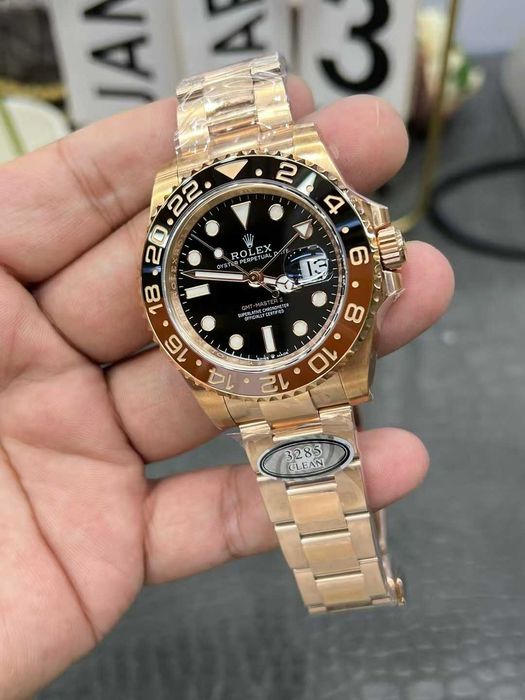 rolex gtm-master II розово злато