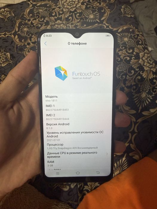 vivo y1811 сатылады телефон продается