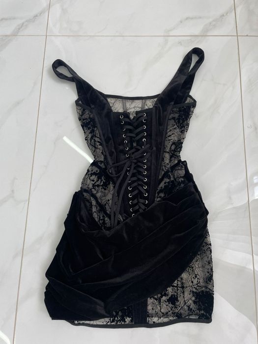 Rochie deosebita catifea