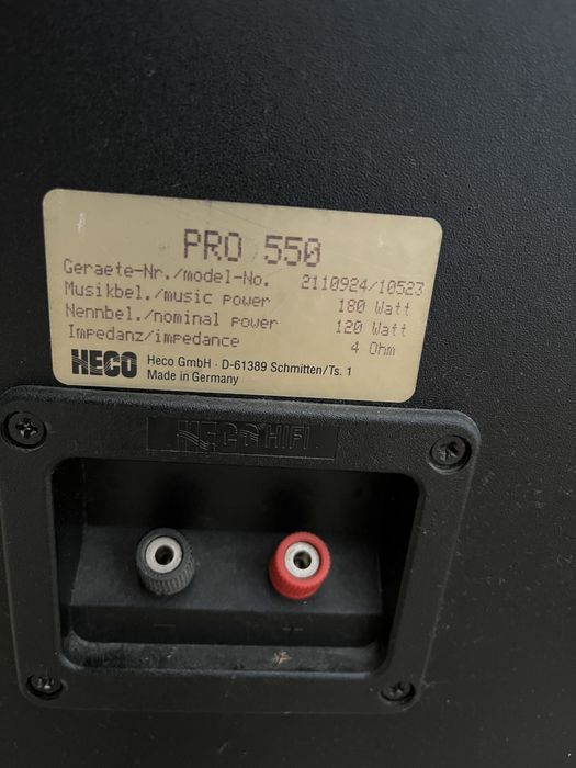 Amplificator Yamaha HTR-3064+boxe HECO Pro 550