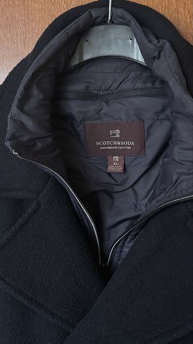 Мъжко вълнено палто Scotch&Soda размер XL