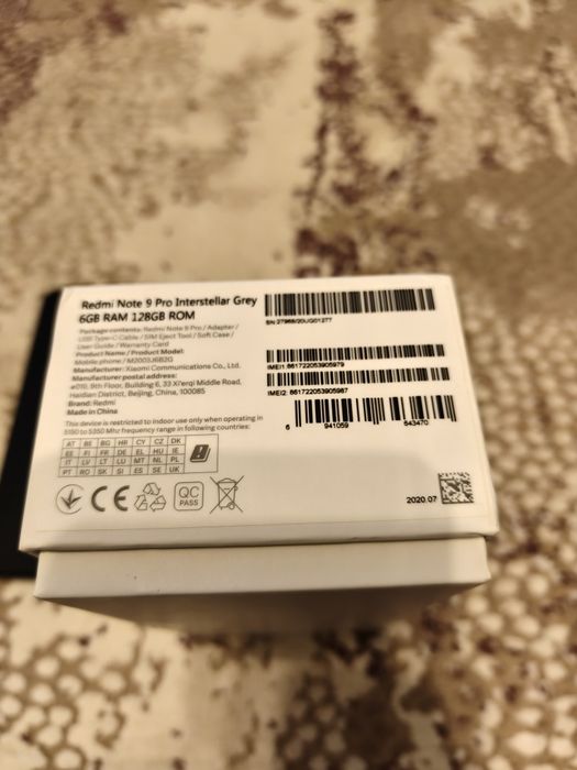 Xiaomi Redmi note 9 pro