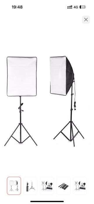 Софтбокс, студийний свет в хорошом состоянии