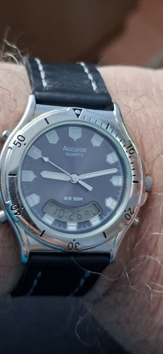 AKURIST japan ,ceas de mînă bărbătesc cu baterie.