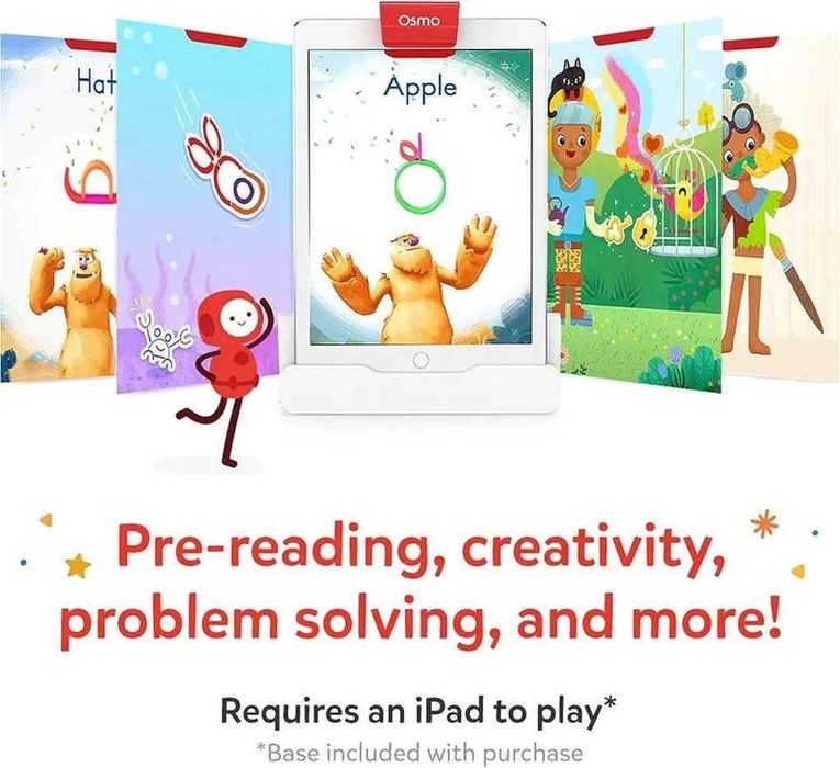 Osmo Little Genius Starter Kit Образователен STEM Комплект за iPad