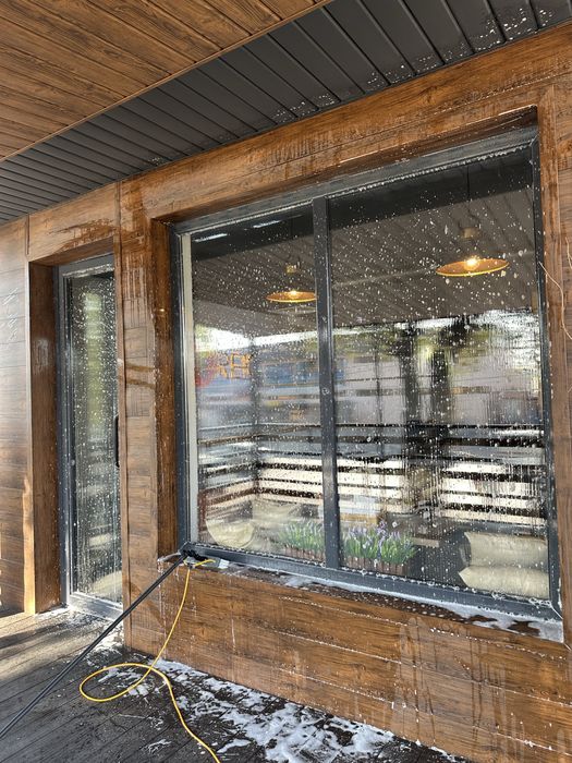 Мойка окон и фасадов