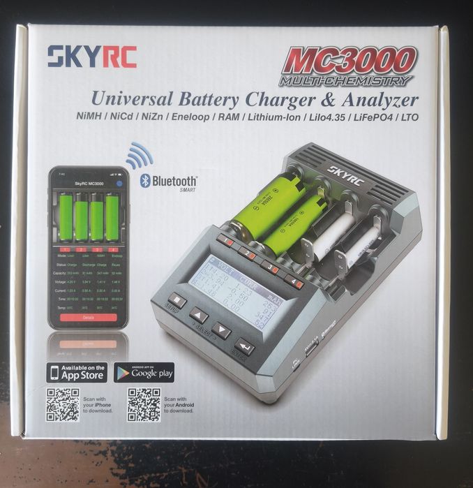 Професионално смарт зарядно устройство и анализатор SkyRC MC3000