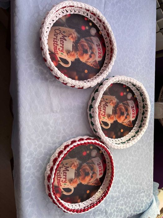 Ръчно изработени коледни панерчета