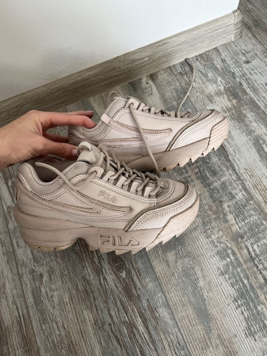 Кожени Маратонки Fila