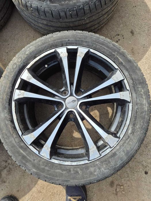 Set Jante aliaj 5x115 cu anvelope vara 245/45 r18 8j et 48  Latitude