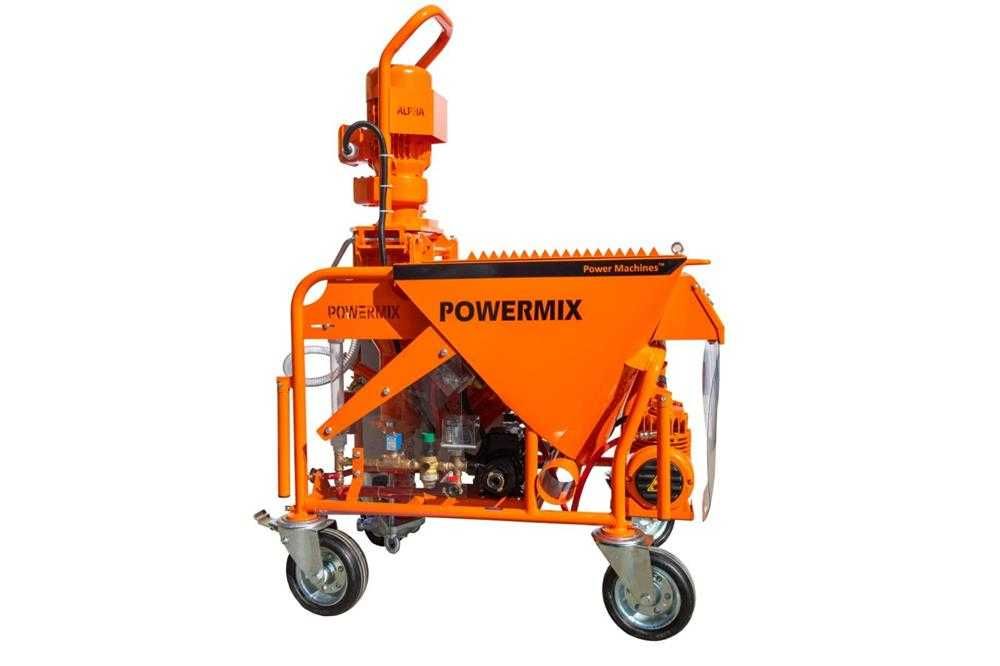 Masina , pompa de tencuit powermix alpha 380v, Vindem în RATE !