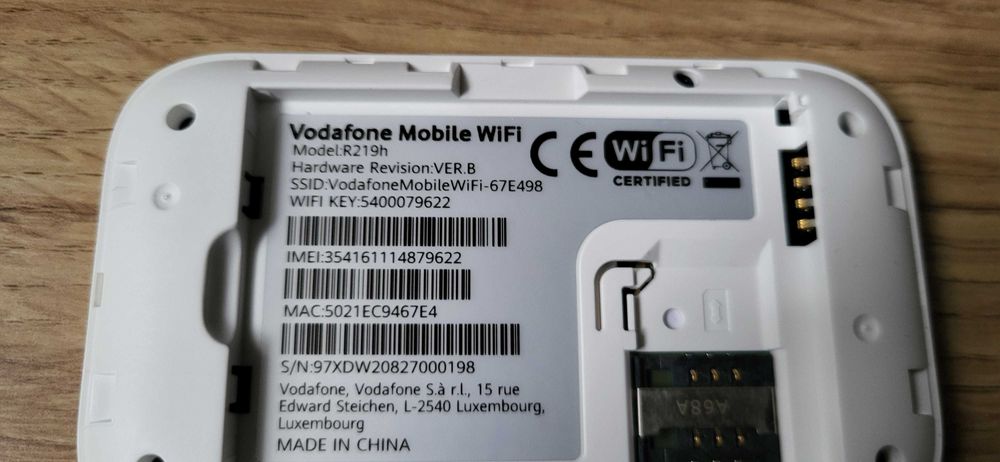 HUAWEI 4G WiFi Modem cu sim R219h liber de retea