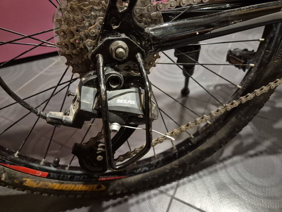 Bicicleta forever MTB 24 rosu/negru