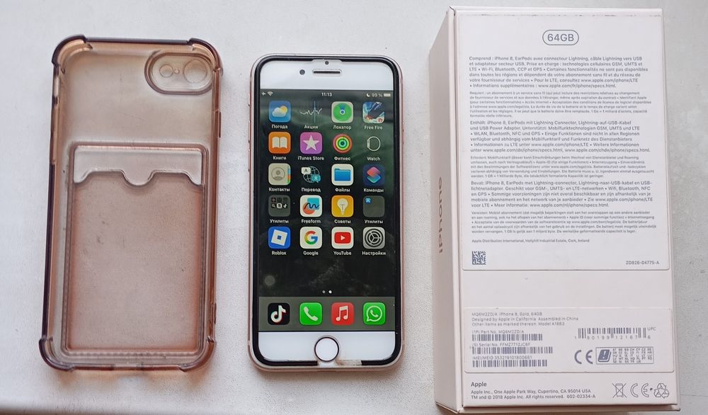 Продам айфон 8 в хорошем состоянии