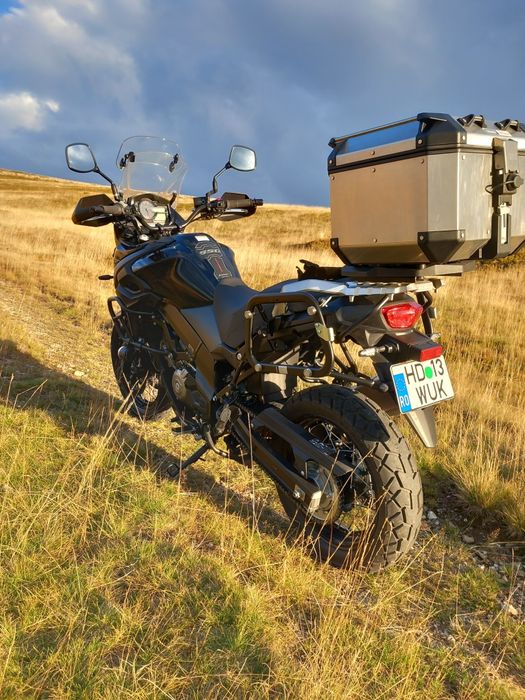 Suporti side case sw-motech Trax Adventure +suport suzuki v-strom