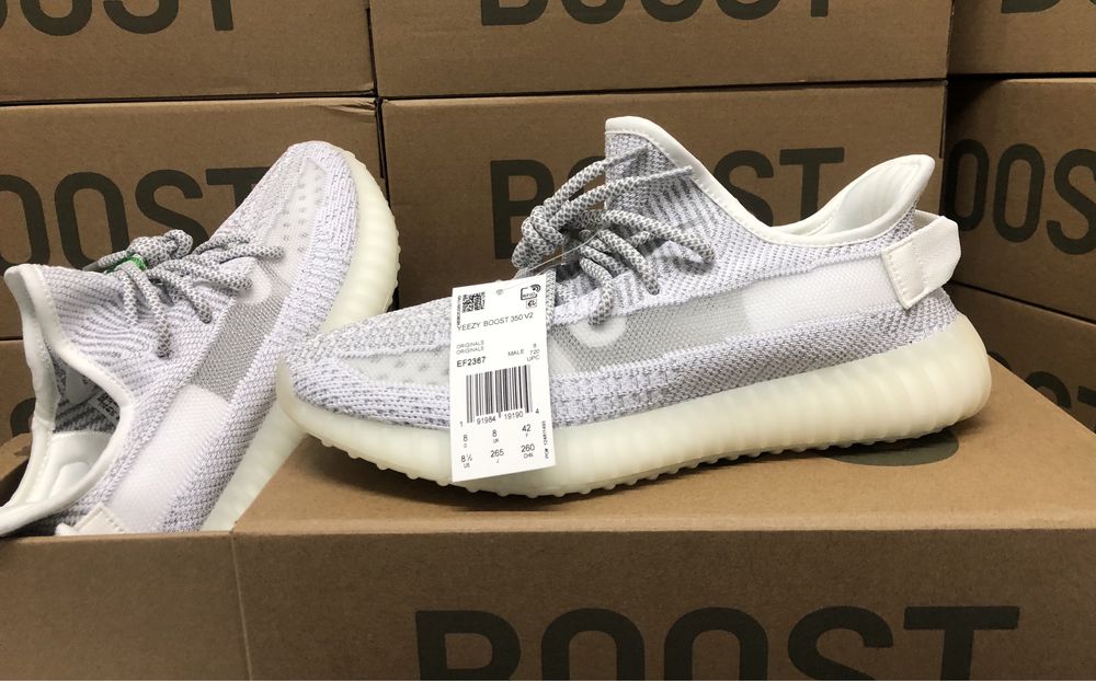 Yeezy 350 V2  Static Reflect - Static White Reflect Yeezy 350