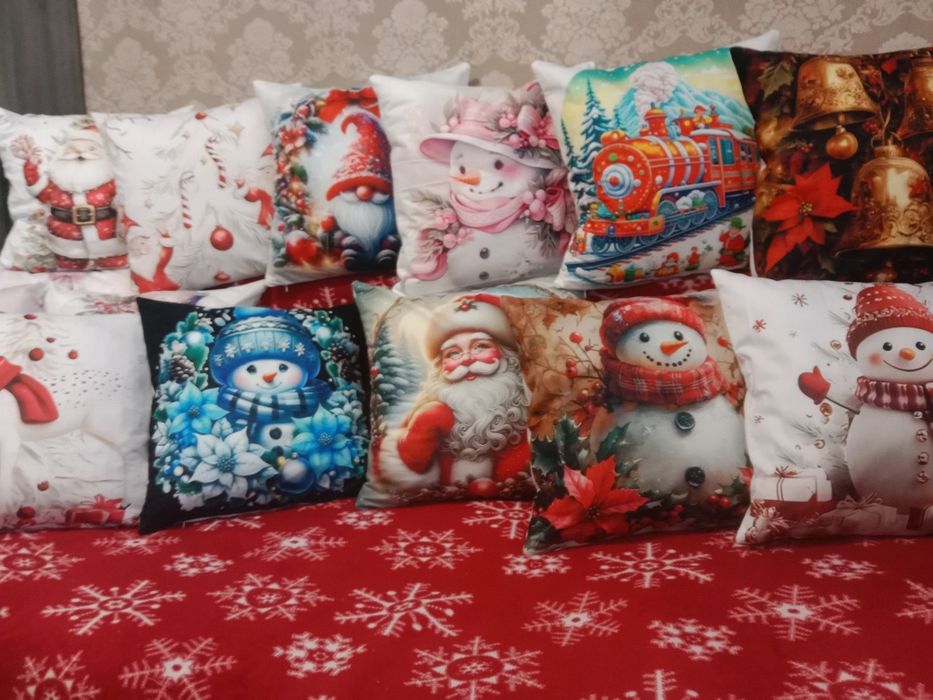 Подушки новогодние 45х45