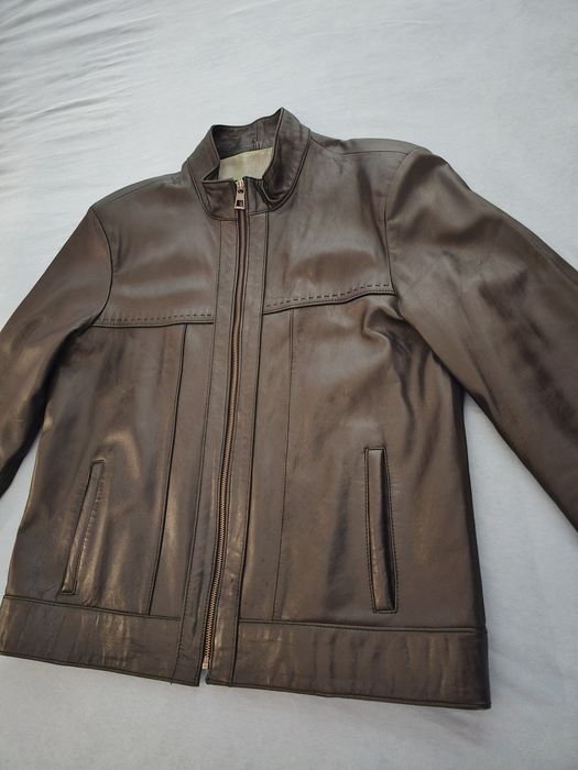 Мъжко яке от естествена кожа  размер XL