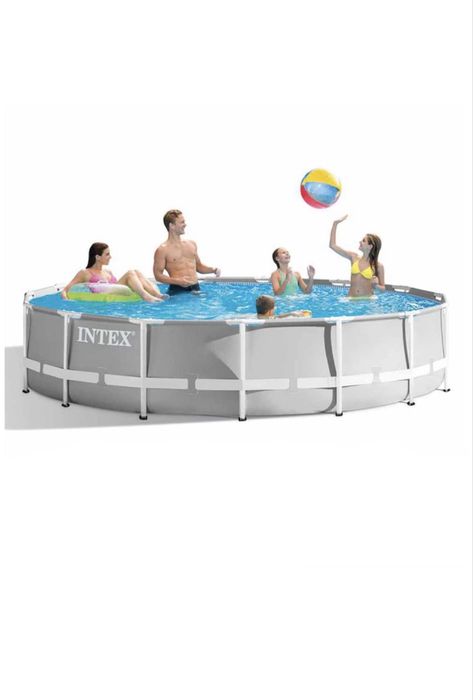 Vând Piscina rotunda cu cadru metalic Prism Frame Premium Intex 26724NP, D457xH107 cm noua