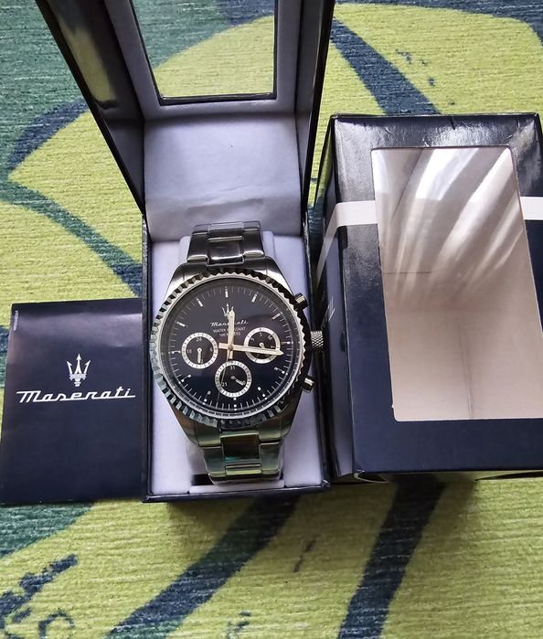 Нов MASERATI Competizione Multi 43MM Blue