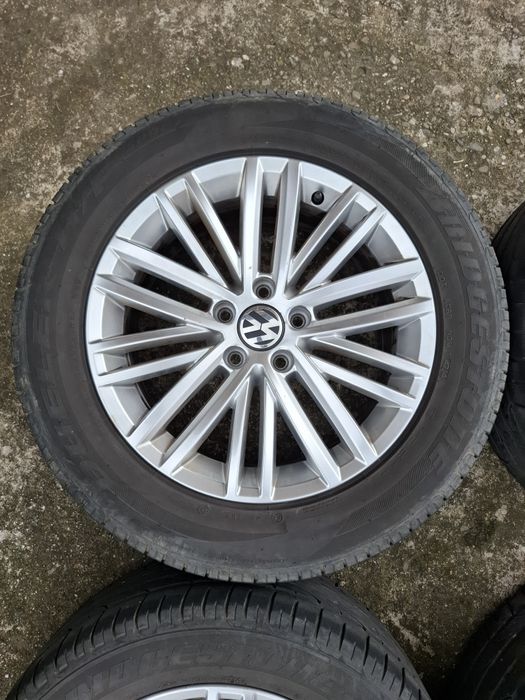 Jante aliaj 17 inch 5x112 originale vw audi seat skoda tiguan kodiaq