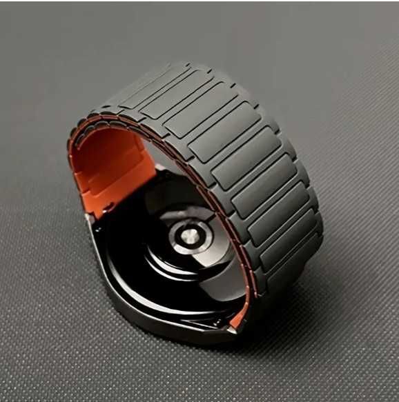 Curea silicon+Metal Huawei GT,GT2,GT3,GT4,GT5(46mm) 22mm modelul 1