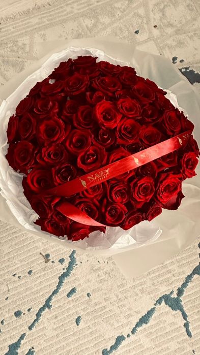 цветы роз 50шт свежие