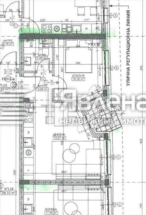 Продава се Двустаен апартамент в София, Център - 55 кв.м за 1147 €/кв.м - Снимка #4