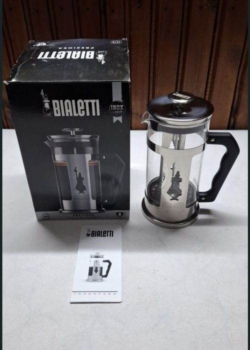 Френска преса Preziosa Bialetti 1 л,8 чаши,кафе,чай