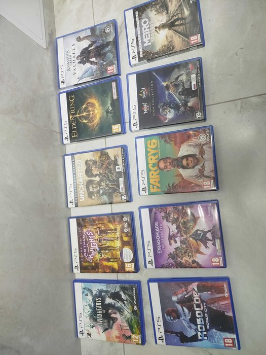 Playstation 5 игровые диски ps5