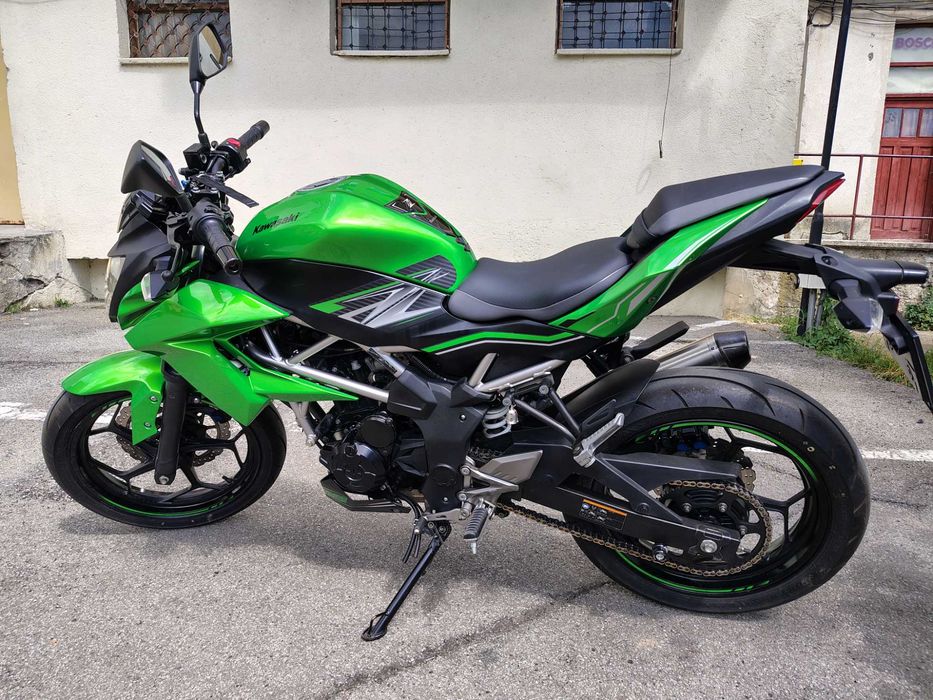 Kawasaki Z 125/2019, anvelope dot 2025, 23300 km