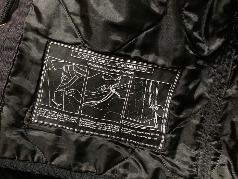 Vintage Stone Island lining jacket вълнено яке с подплата размер XL