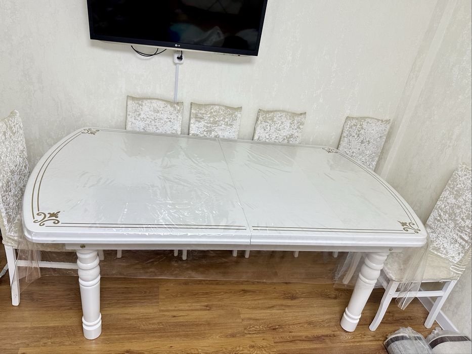 Стол стулья 2.5 метр 10 отырғыш