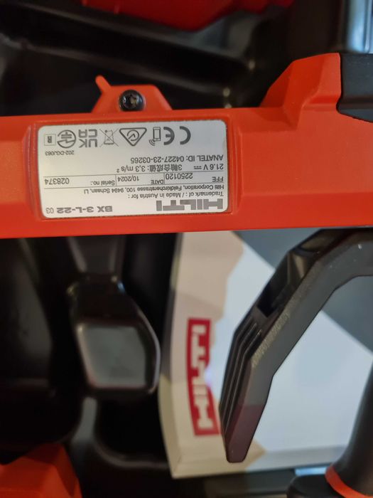 НОВО! Bx3 22 L Hilti Хилти