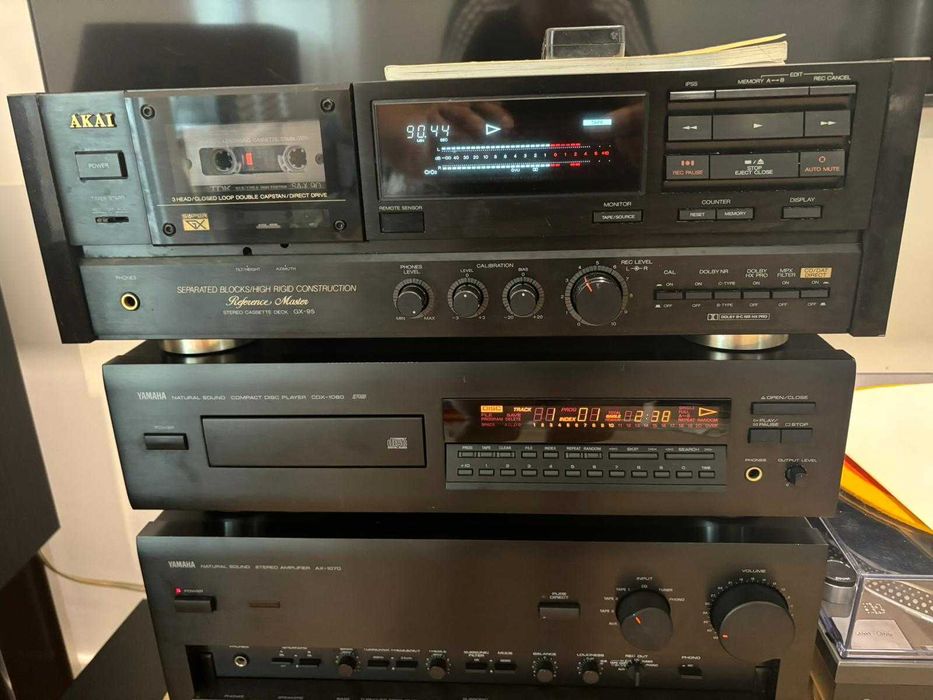 Deck Akai GX 95  3 HEAD-Cassette Tape Deck